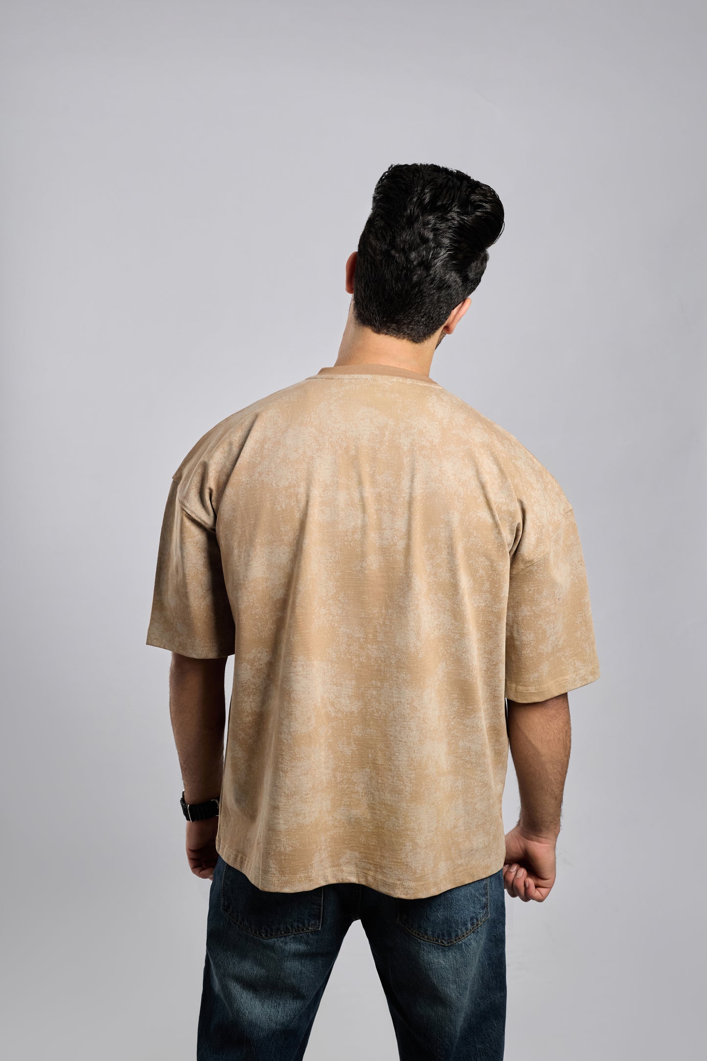 EarthTone Oversized T-shirt without patch.
