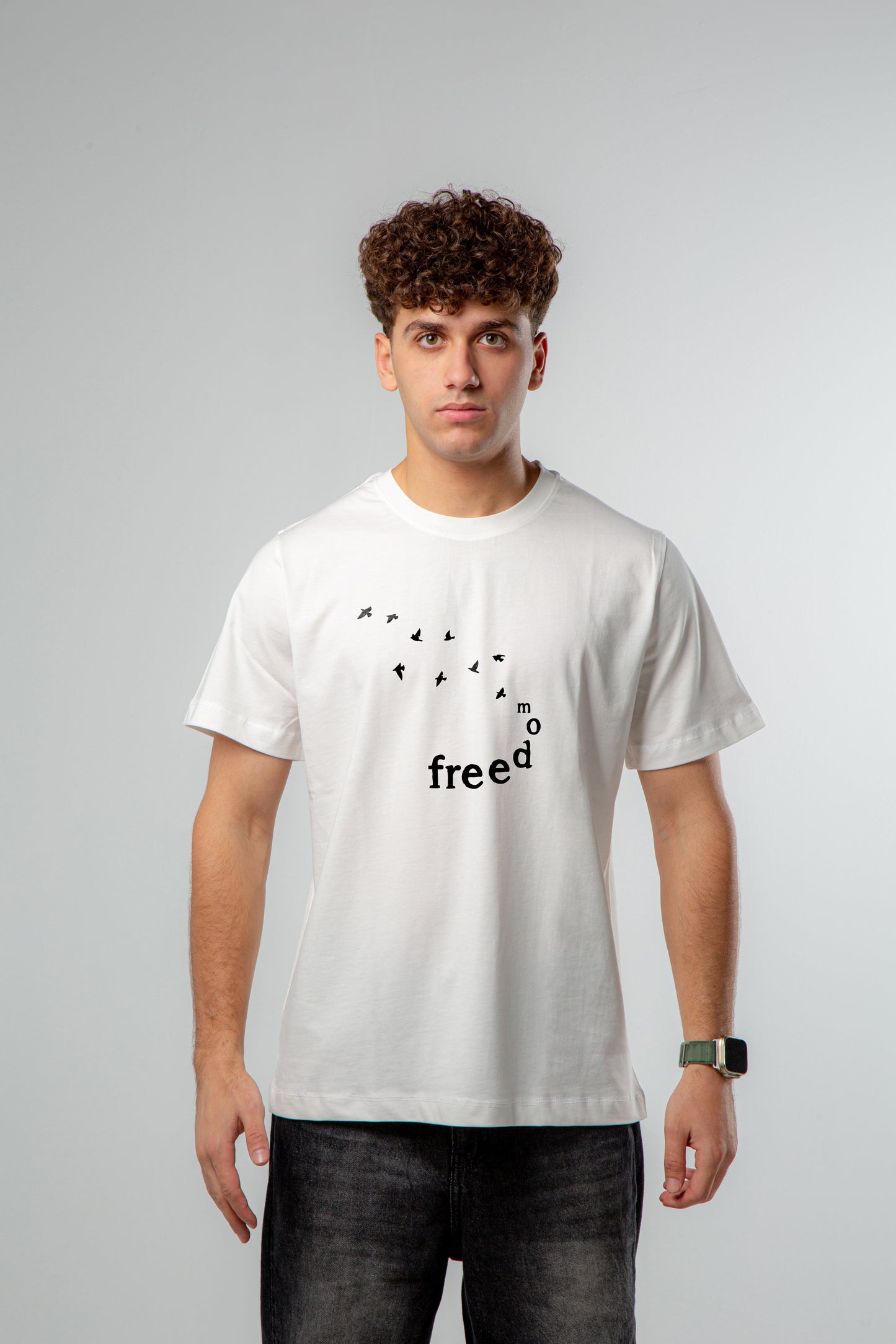 FREEDOM- Regular Fit T-Shirt  (printed).