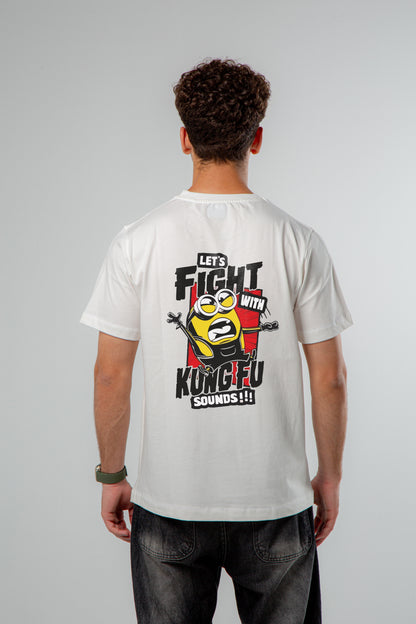 Minios- Regular Fit T-Shirt  (printed).