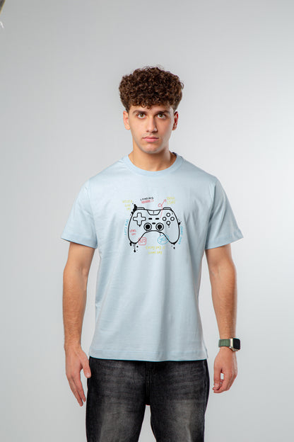 Gamer - Regular Fit T-Shirt  (printed).