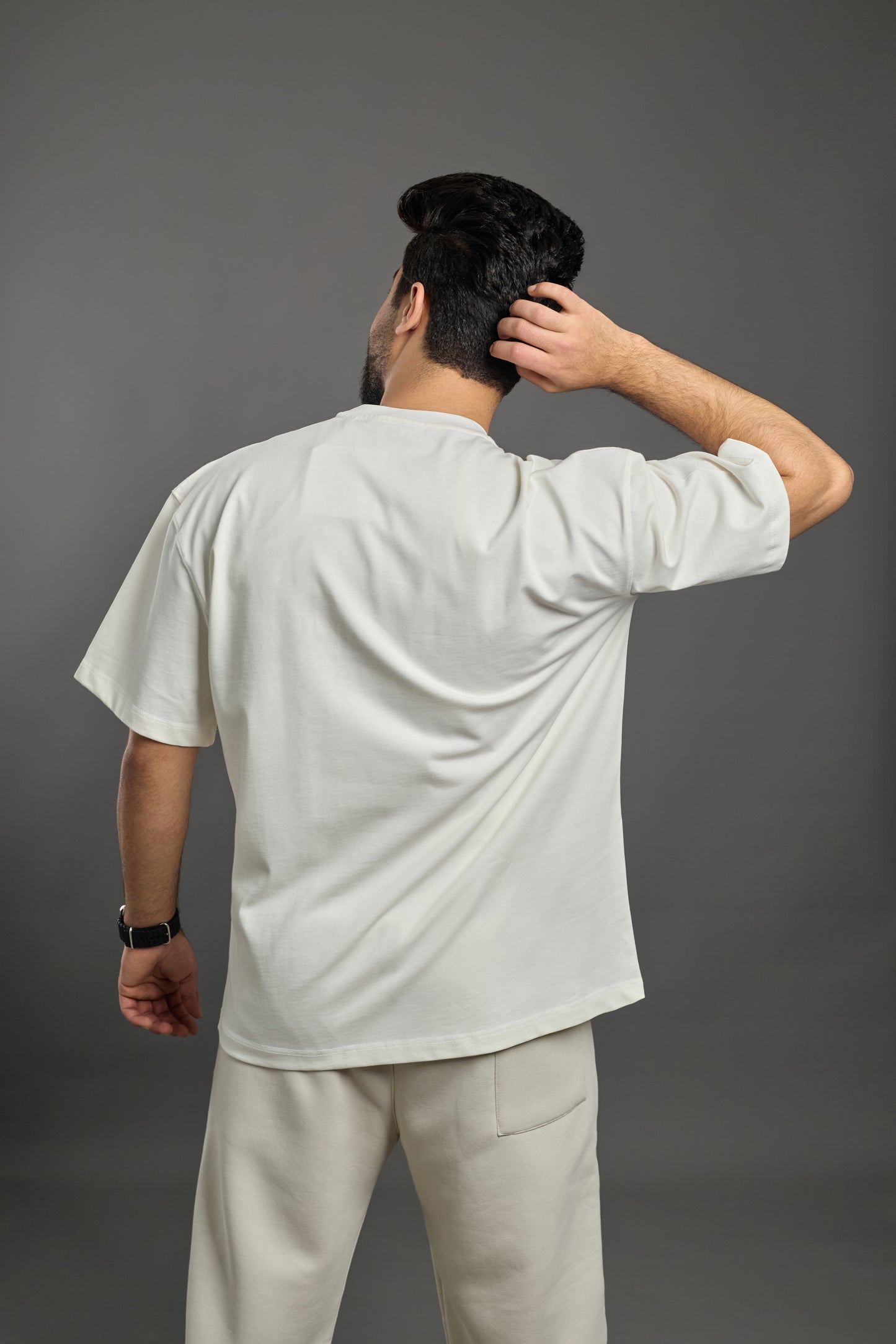 Ivory Oversized T-shirt.