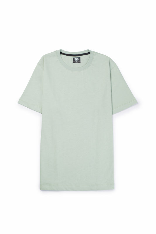 Regular Fit Crew Neck T-Shirt – Mint Green.