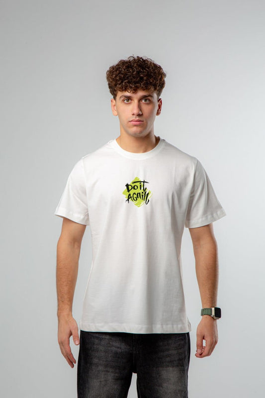 The Happy   Regular Fit T-Shirt(printed).